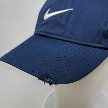 Nike Legacy 91 Slideback Golf Hat Blue OSFM Embroidered Swoosh Dri-Fit