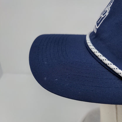 Invitational Snapback Swannies Golf Hat Blue OSFA Adjustable Embroidered
