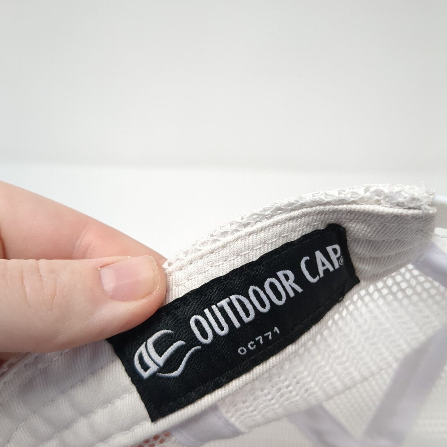 Denny Dennis Sporting Goods Snapback Trucker Hat Blue XL Mesh Back