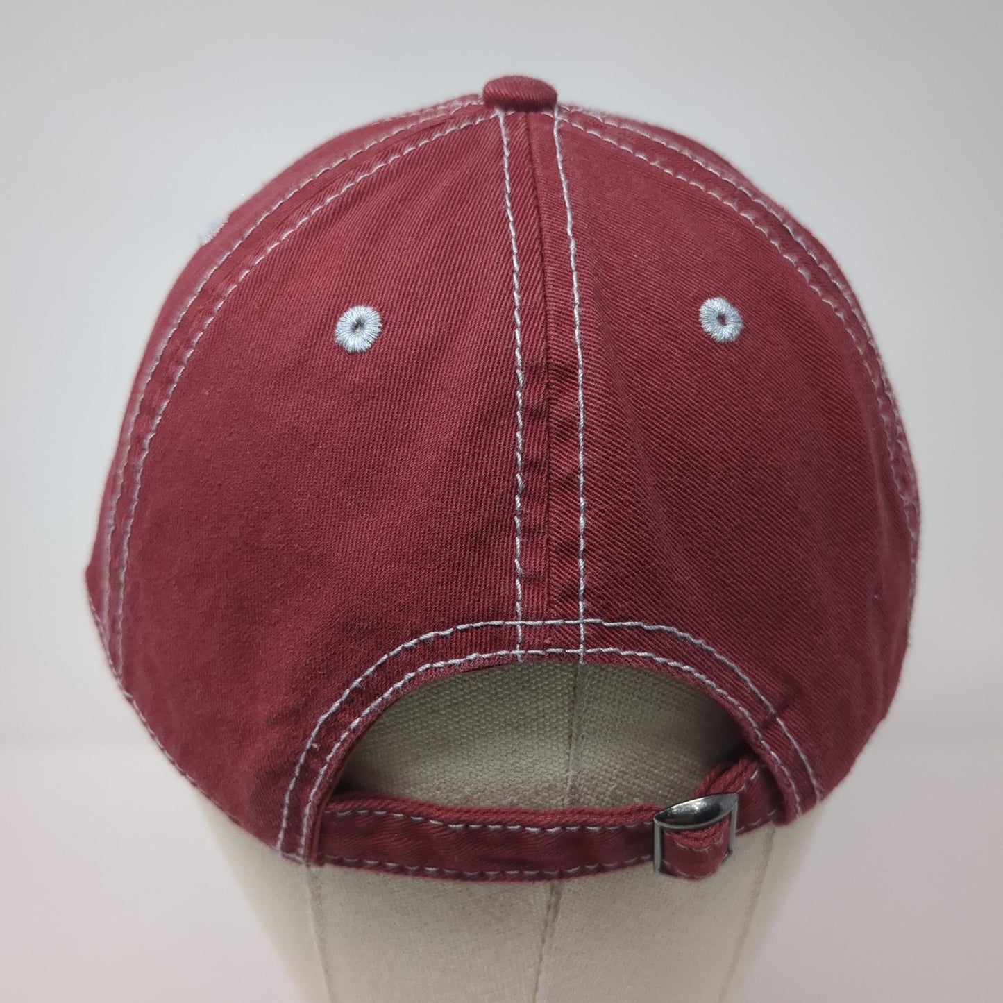 Yosemite California Slideback Hat Red One Size Adjustable Prairie Mountain