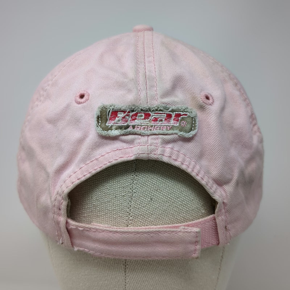 The Game Baseball Cap Pink One Size Camo Patch Archery Logo Strapback Cotton Hat