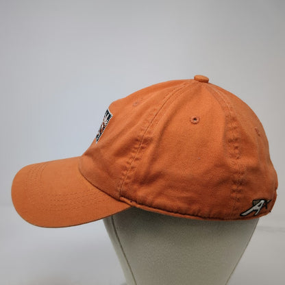 Ahead Extreme Redfish Lake Lodge Idaho Patch Baseball Cap Hat Orange One Size