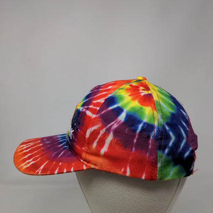 Chimney Rock State Park Strapback Hat Multicolor OSFM Tie Dye 6 Panel