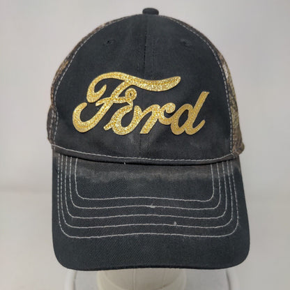 Ford Strapback Mesh Back Trucker Hat Multi OSFM Colorblock Infinity