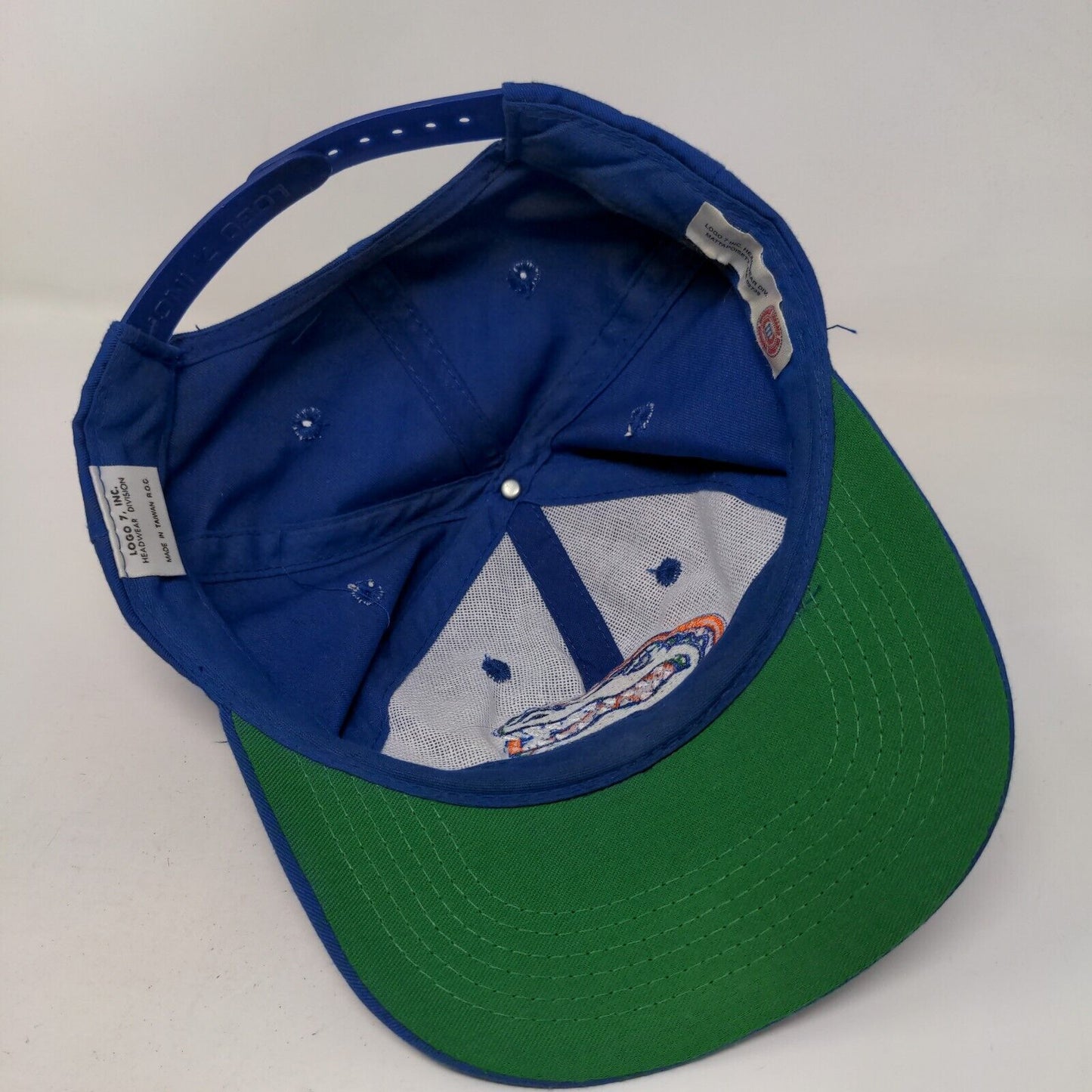 Logo 7 Men's Snapback Hat Blue Embroidered Florida Gators Adjustable
