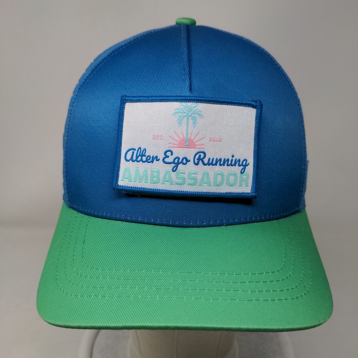 Alter Ego Running Ambassador Snapback Hat Multicolor OS Breathable Polyester