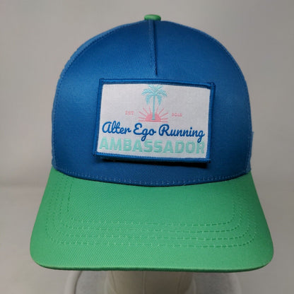 Alter Ego Running Ambassador Snapback Hat Multicolor OS Breathable Polyester