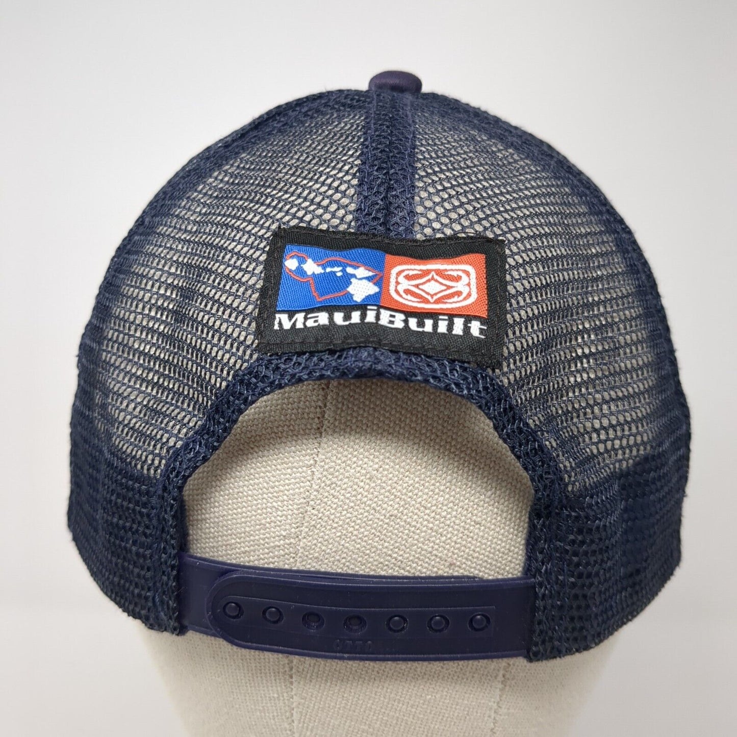 Maui Built Snapback Rope Trucker Hat Multi One Size Mesh Back Otto