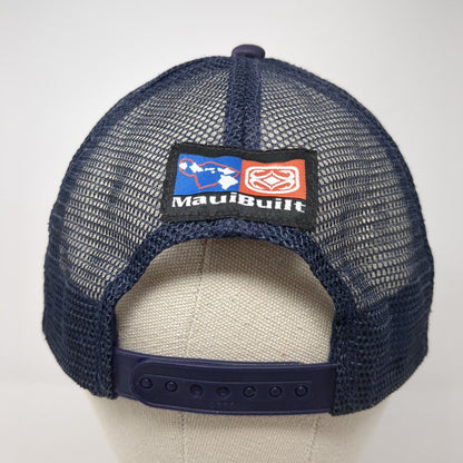 Maui Built Snapback Rope Trucker Hat Multi One Size Mesh Back Otto