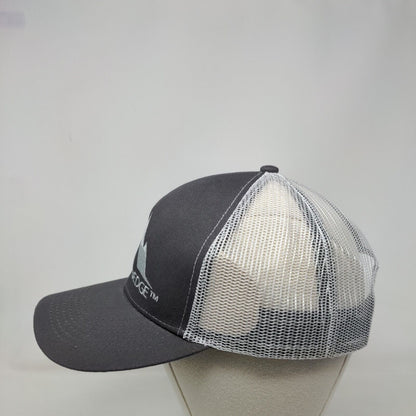 TCM Contractor's Edge Snapback Mesh Back Trucker Hat Gray OSFM 6 Panel