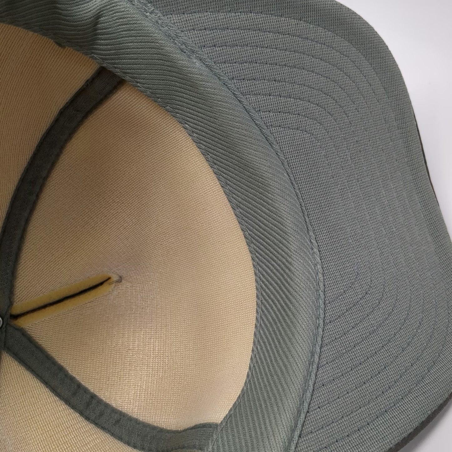 San Sun 5 Panel Green Camo Snapback Hat AT&T Call Before You Dig Rope Vintage