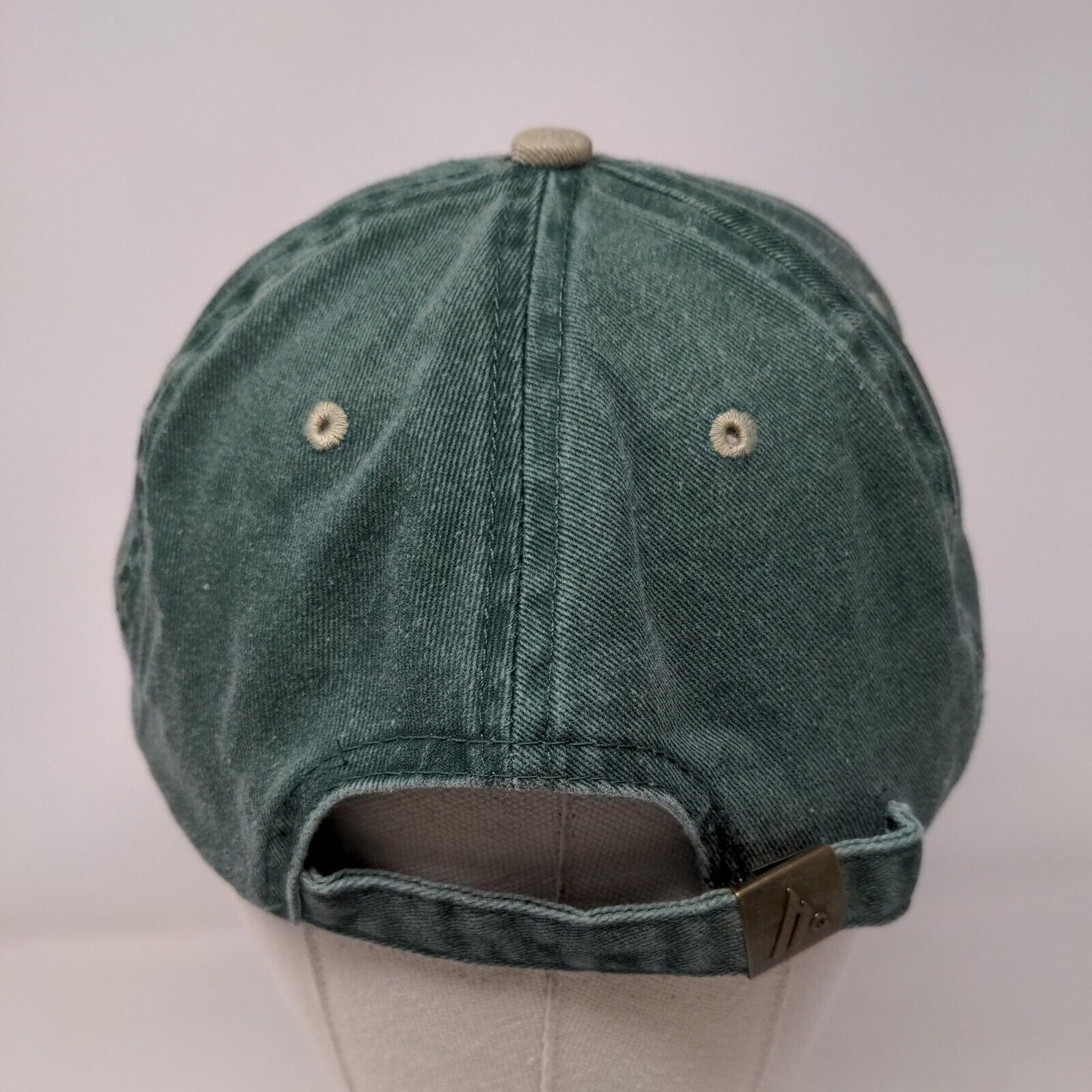 Hollywood Beach Florida Slideback Hat Green OSFA Embroidered Colorblock