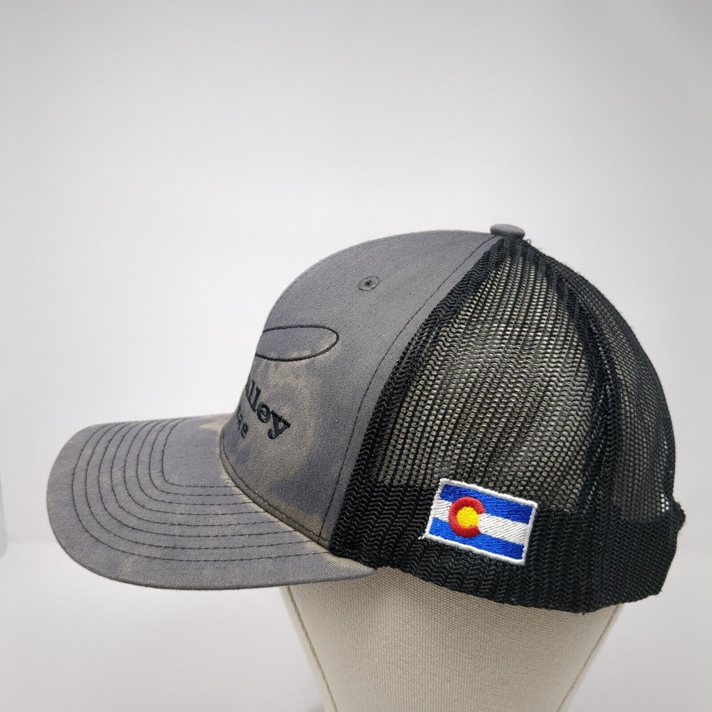 Vail Valley Anglers Snapback Trucker Hat Gray One Size Richardson