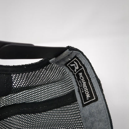 Honey Hole Outdoors Patch Snapback Trucker Hat Gray One Size Mesh Back