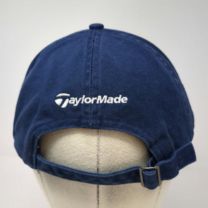 TaylorMade Baseball Cap Blue One Size US Flag TM Cotton Slideback Golf Hat