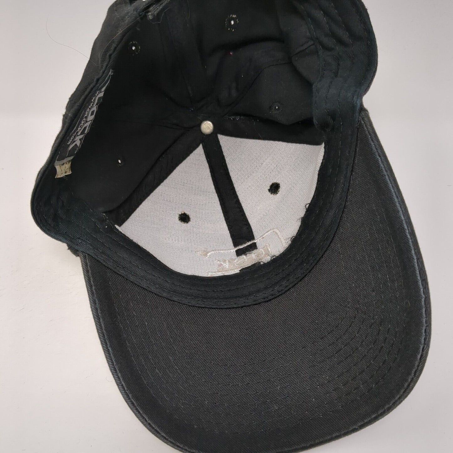 Glock Shooting Sports Strapback Hat Black One Size Adjustable 6 Panel
