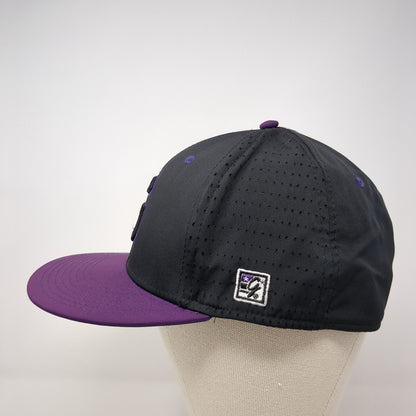 G Fitted Hat Multicolor Large Embroidered Vented Holes 6 Panel The Game Pro