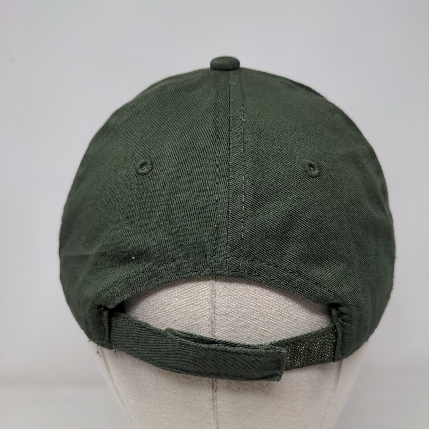 Unbranded Strapback Hat Green Sea Turtle OSFM Solid Blank 6 Panel