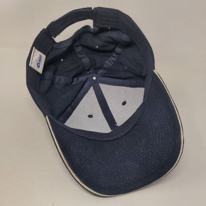 Gulf Eagle Supply Strapback Hat Blue OSFA Adjustable Embroidered Cameo