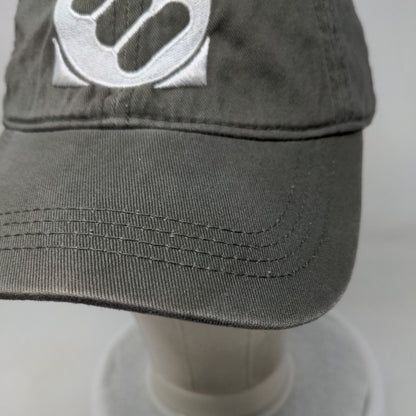 Eldeco Slideback Hat Gray One Size Embroidered Live Safe Cap America