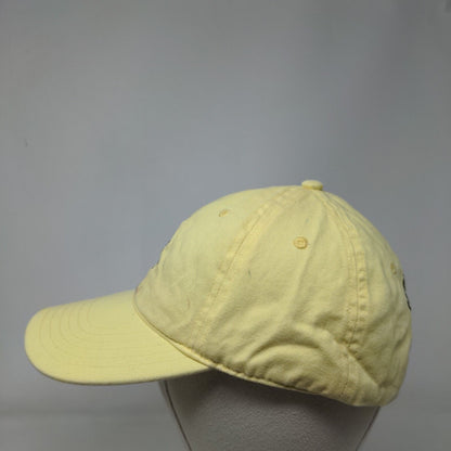 I Only Date Beasts Slideback Hat Yellow One Size Adjustable Embroidered Disney