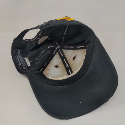 TaylorMade R11S Slideback Hat Black OSFA Adjustable Embroidered