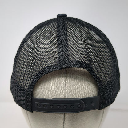 F/U Livestock Trucker Hat Black One Size DTF Down To Farm Mesh Snapback Funny