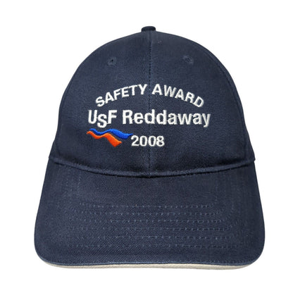 Safety Award USF Reddaway 2008 Slideback Hat Blue One Size Embroidered