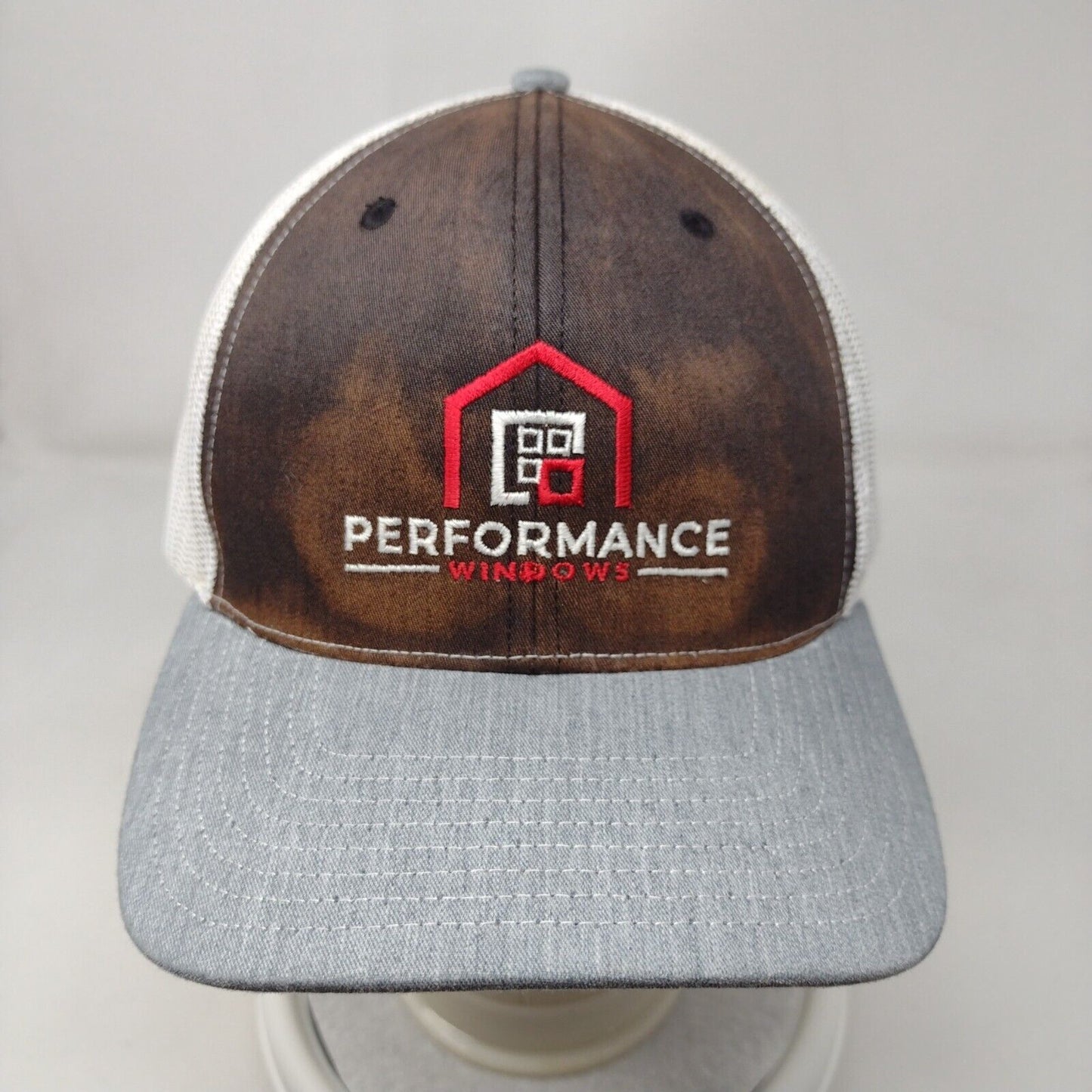 Performance Windows Snapback Trucker Hat Multi One Size Mesh Back