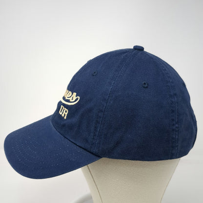 My Town Originals Baseball Cap Blue One Size Hines OR Cotton Slideback Hat