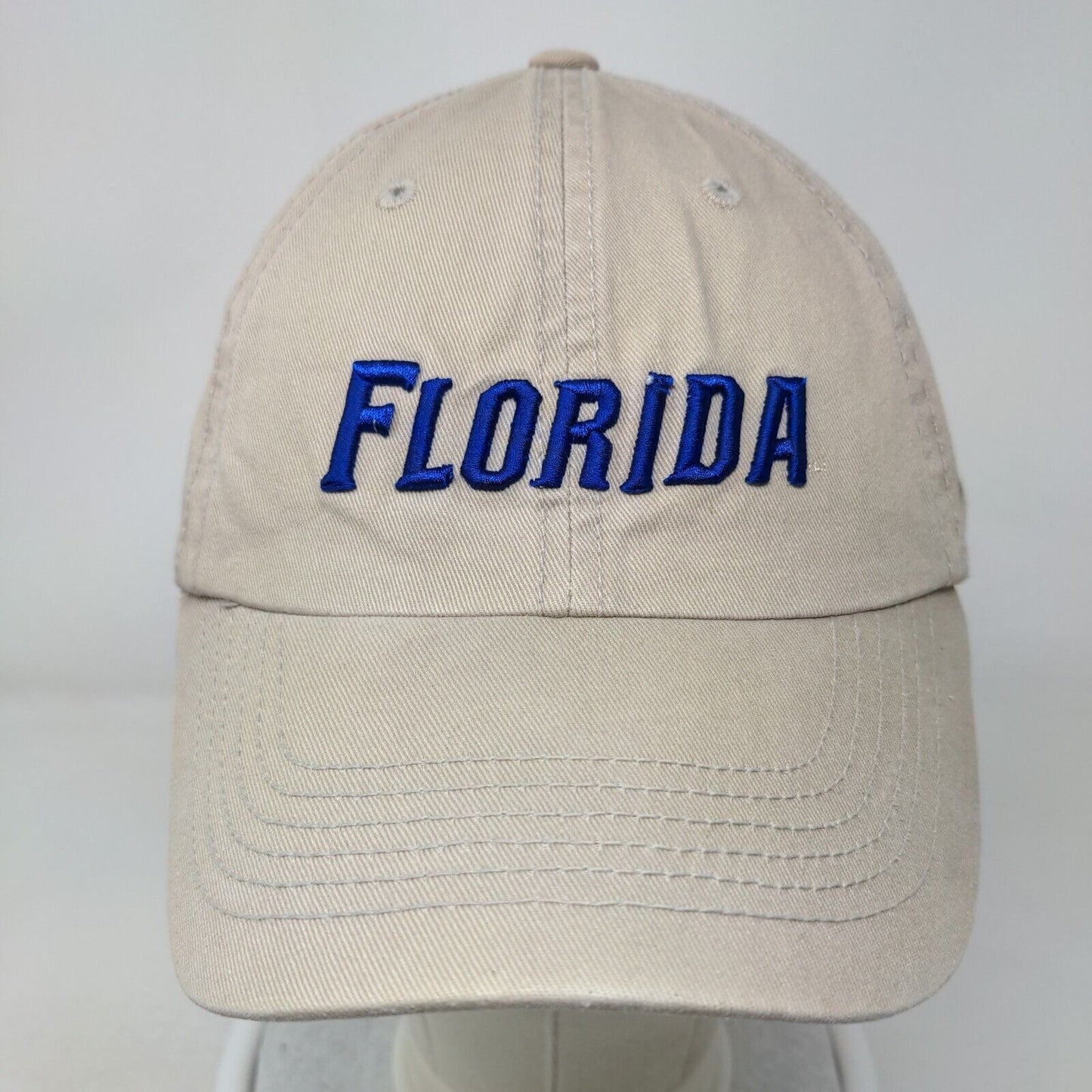 Florida Gators Slideback Hat Tan OSFA Embroidered Logo NCAA Top of the World