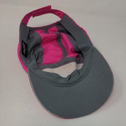 Avia Strapback Hat Pink OSFM Adjustable Embroidered Logo Colorblock