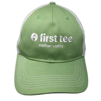 Ahead First Tee Raritan Valley Green Baseball Cap One Size Mesh Strapback Hat