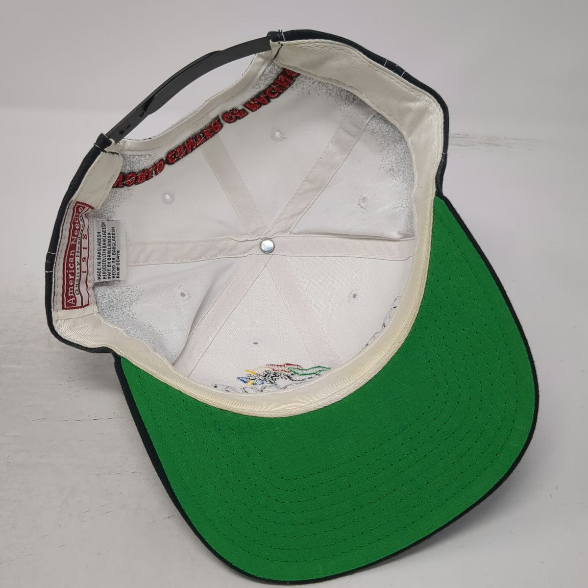 American Needle Daytona International Speedway Hat Snapback White OSFM NASCAR