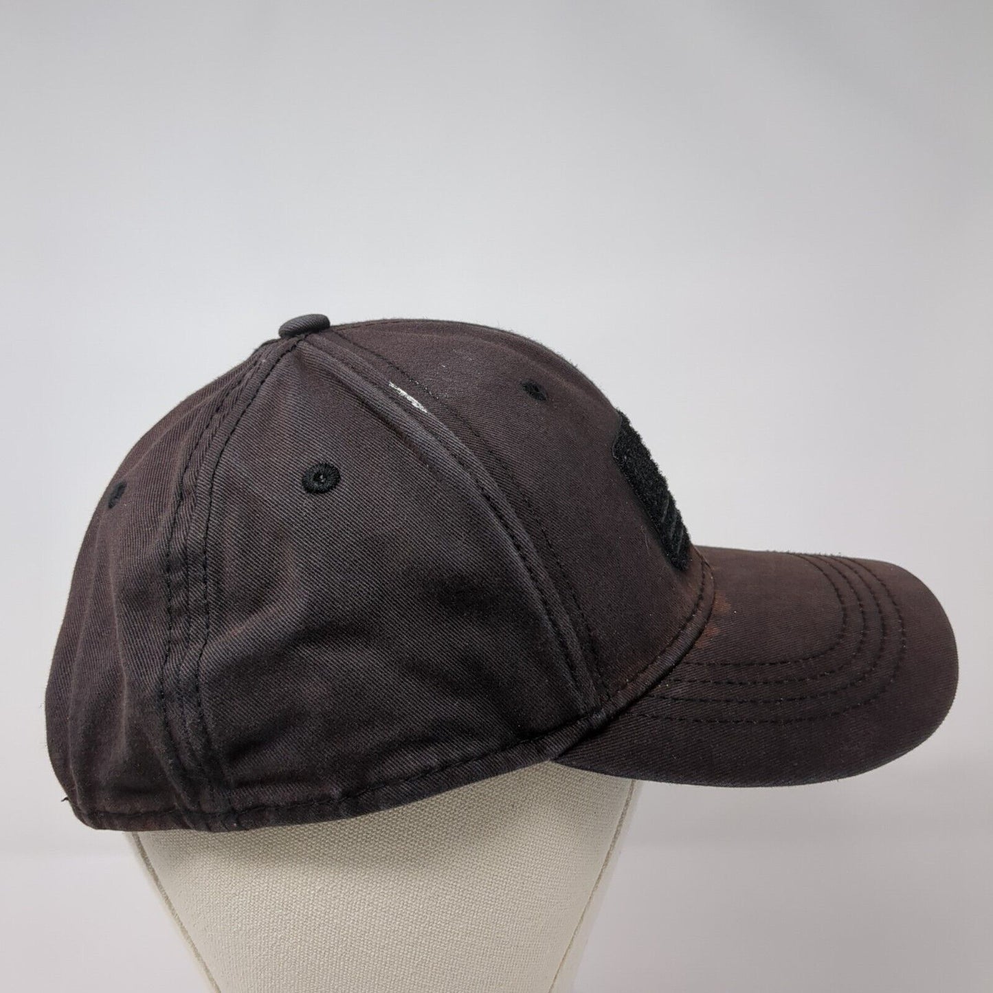 USA Flag Snapback Hat Black One Size Adjustable 6 Panel H3 Headwear