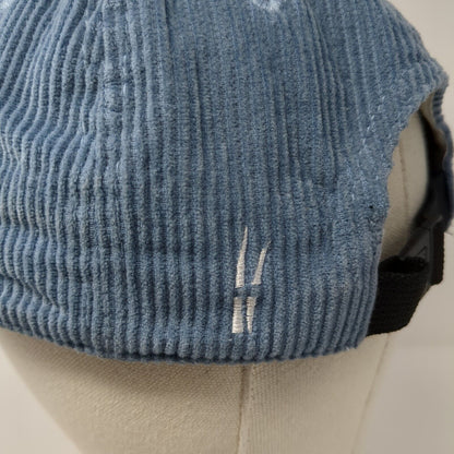 Grass Clippings Claspback Corduroy Hat Blue OSFA Embroidered Logo