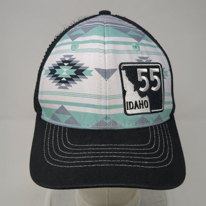 55 Idaho Snapback Trucker Hat Multicolor OS Adjustable Mesh Arcadian Outfitters