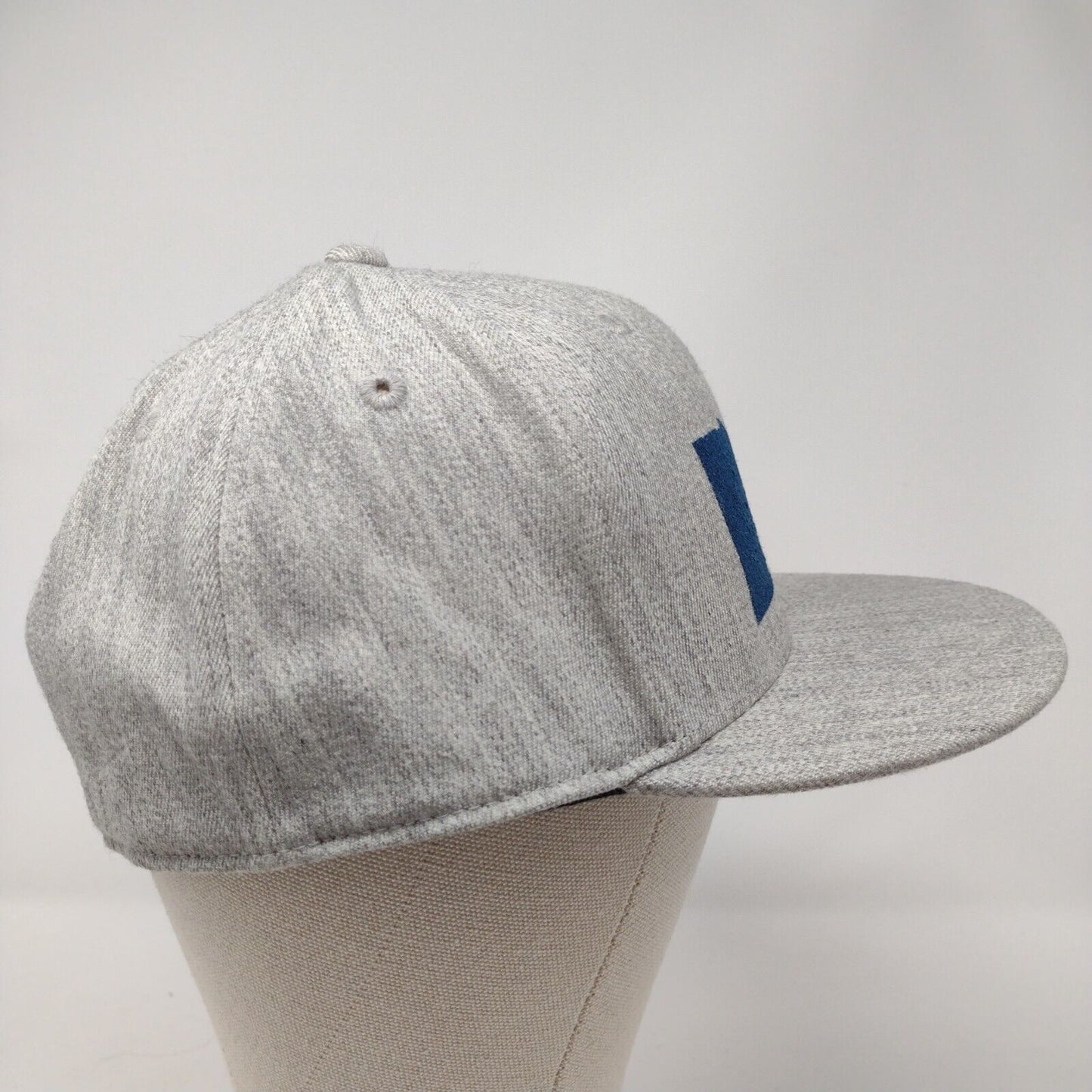 Idaho Gun Fitted Hat Gray 7 1/4-7 5/8 Embroidered 210 Fitted 6 Panel
