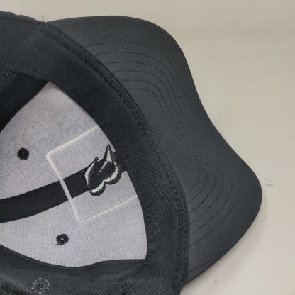 Bridgestone Golf Men's Slideback Hat Black Adjustable Polyester Embroidered Logo