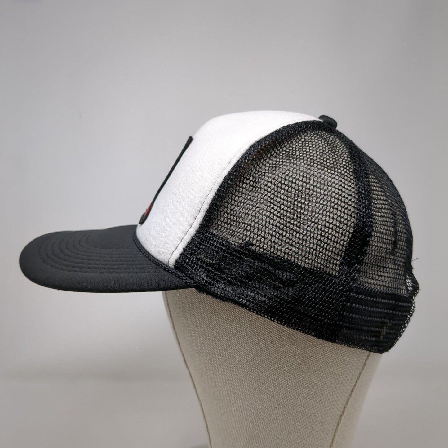Dawn of the Red Snapback Rope Trucker Hat Black OSFM Mesh Back Otto
