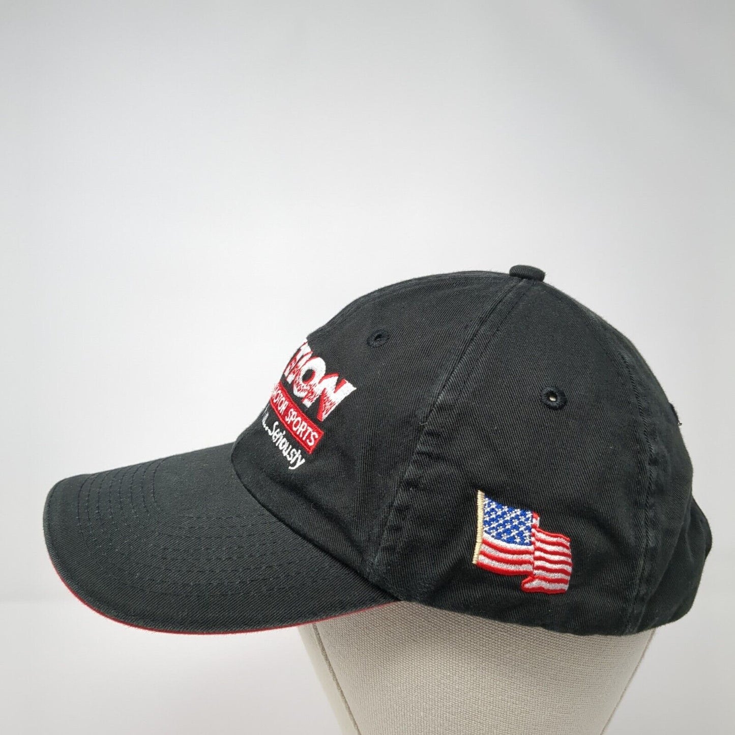 Action Motor Sports Strapback Hat Black One Size We Take Your Fun Seriously