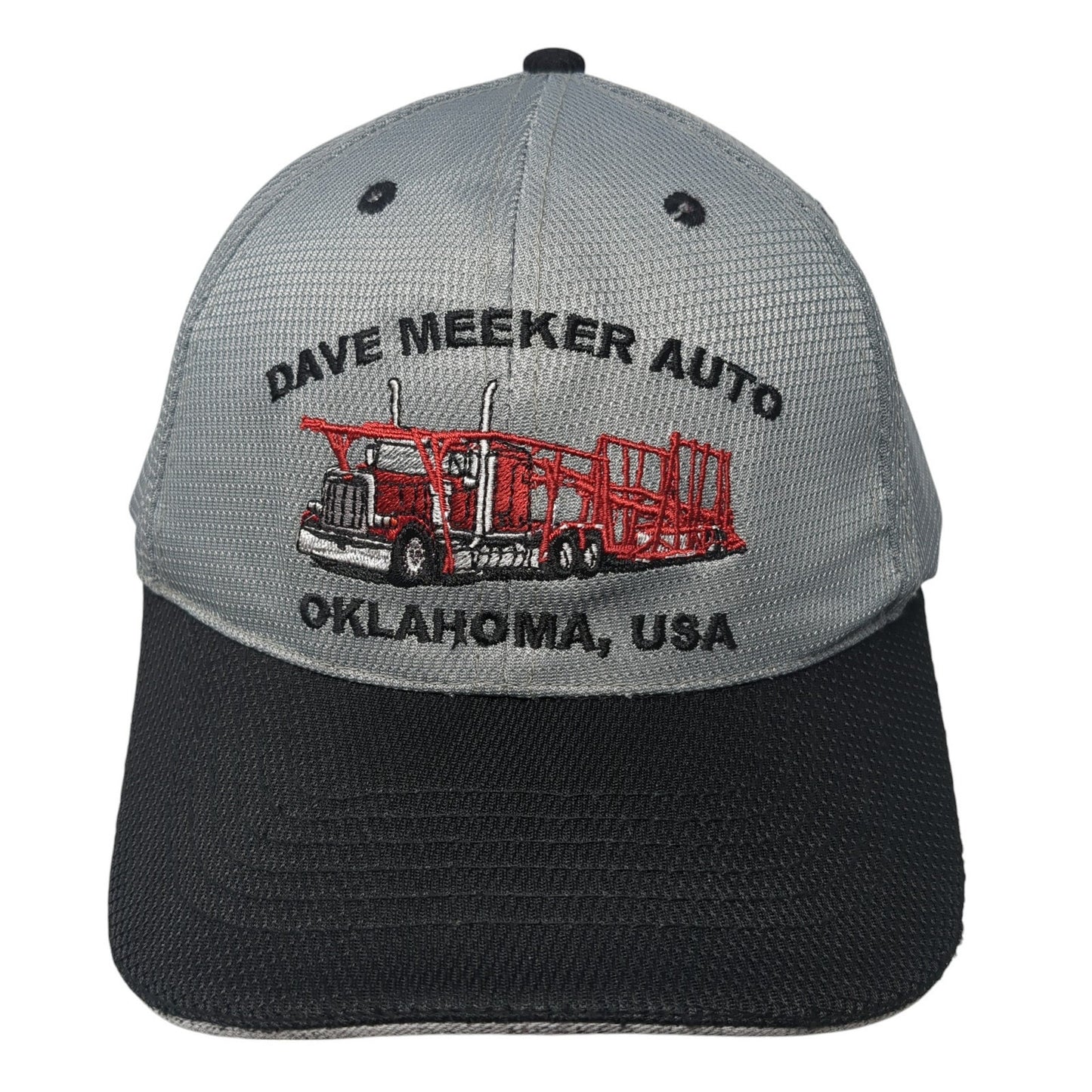 Dave Meeker Auto Oklahoma USA Baseball Cap Gray One Size Adjustable Kaeser