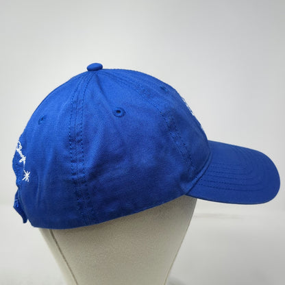 Las Vegas Motor Speedway Blue One Size Baseball Cap Hat Strapback Cotton Racing