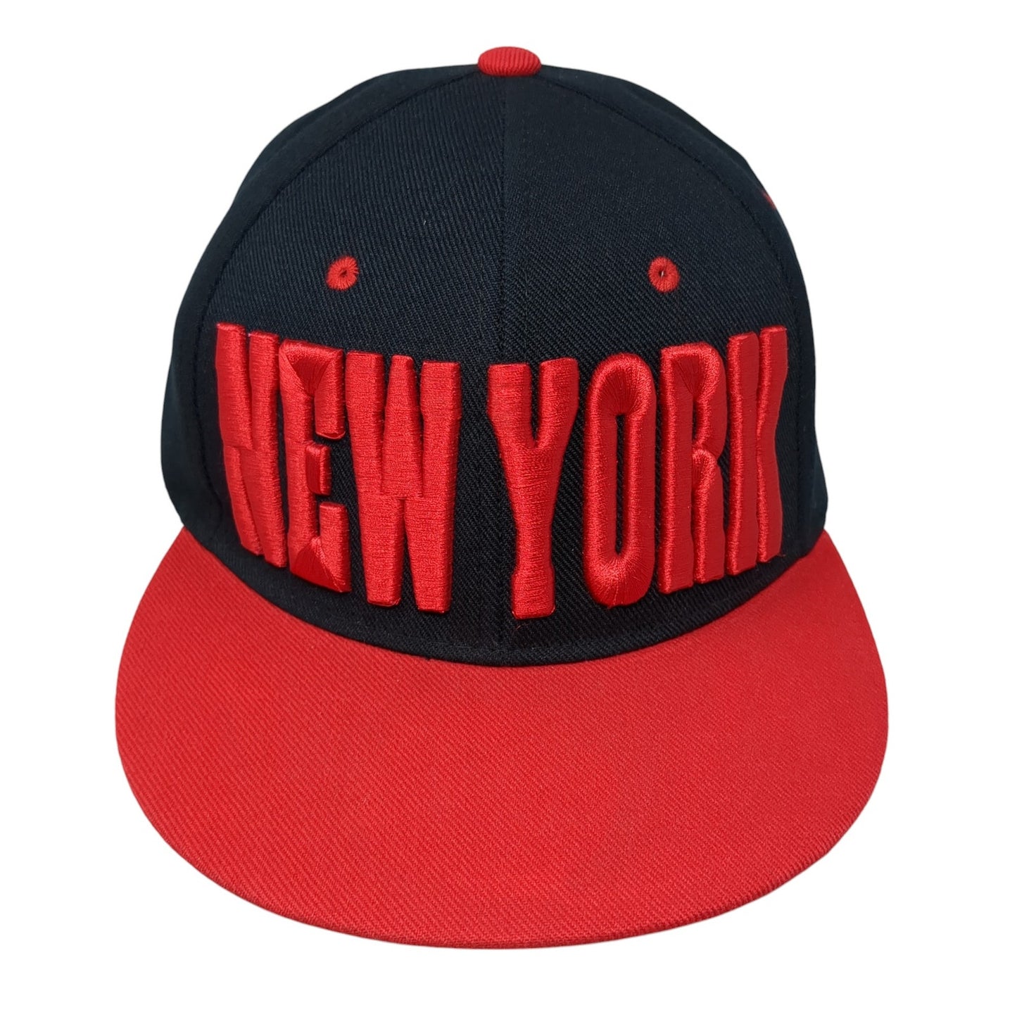 New York Snapback Hat Multicolor One Size Adjustable Embroidered