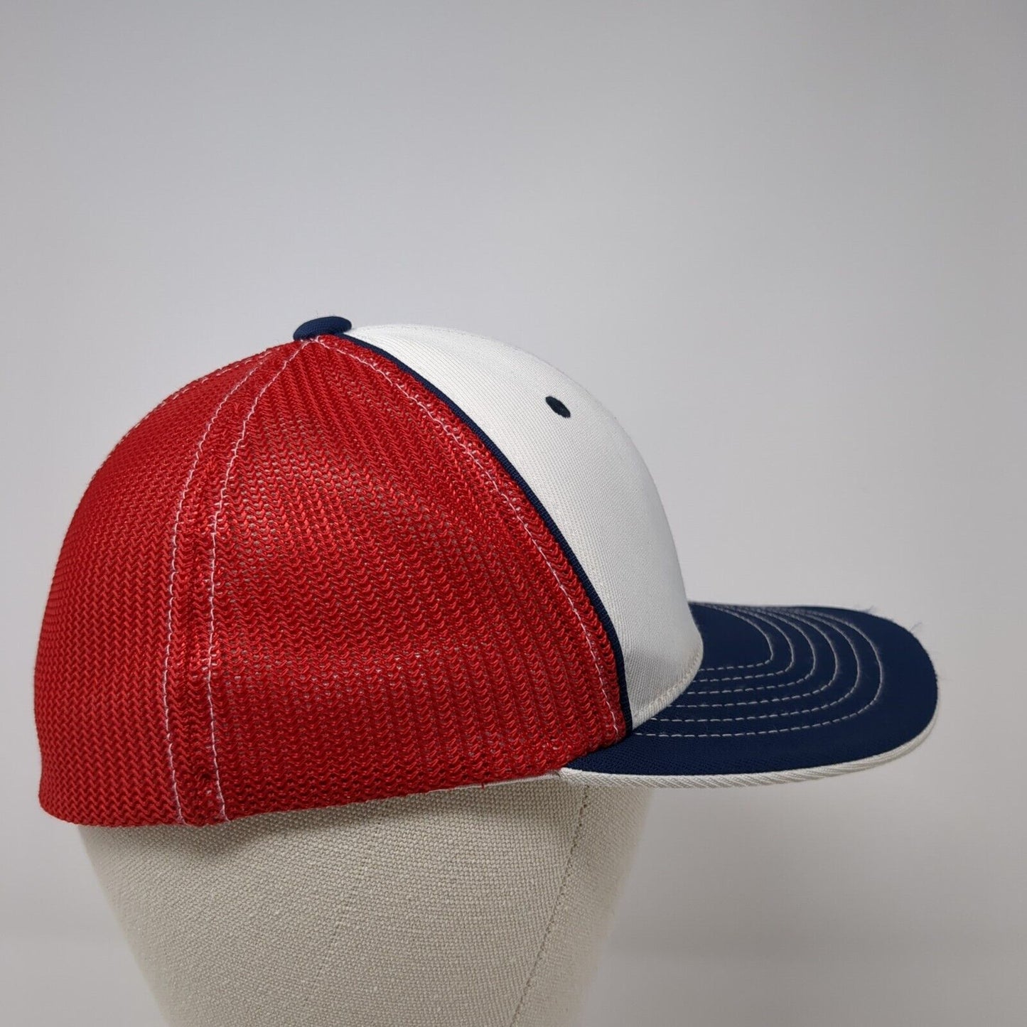 NP Fitted Youth Trucker Hat Multicolor 6 3/8-6 7/8 Mesh Back Pacific Headwear