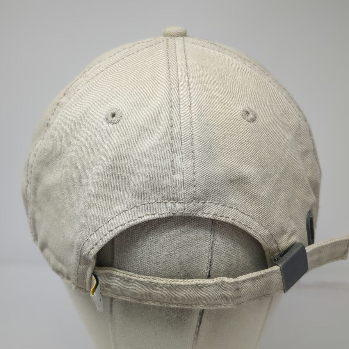 Life is Good Baseball Cap Beige One Size Jeep Off-Road Blue Cotton Slideback Hat