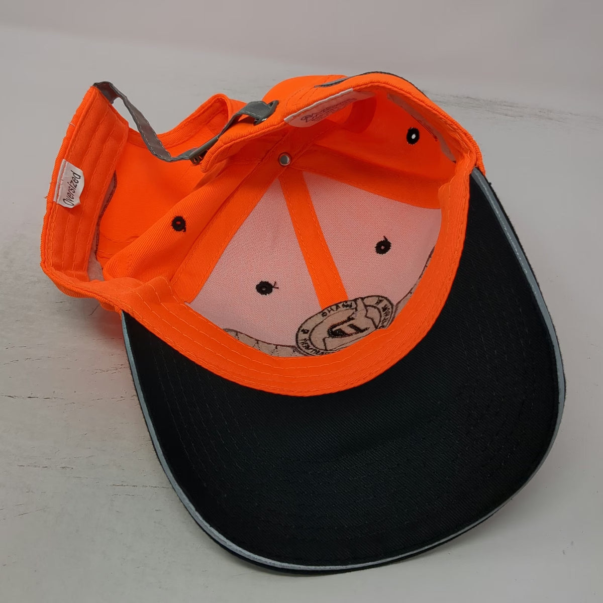 Mountaintop Marketing Baseball Cap Orange One Size Idaho Transportation Hat