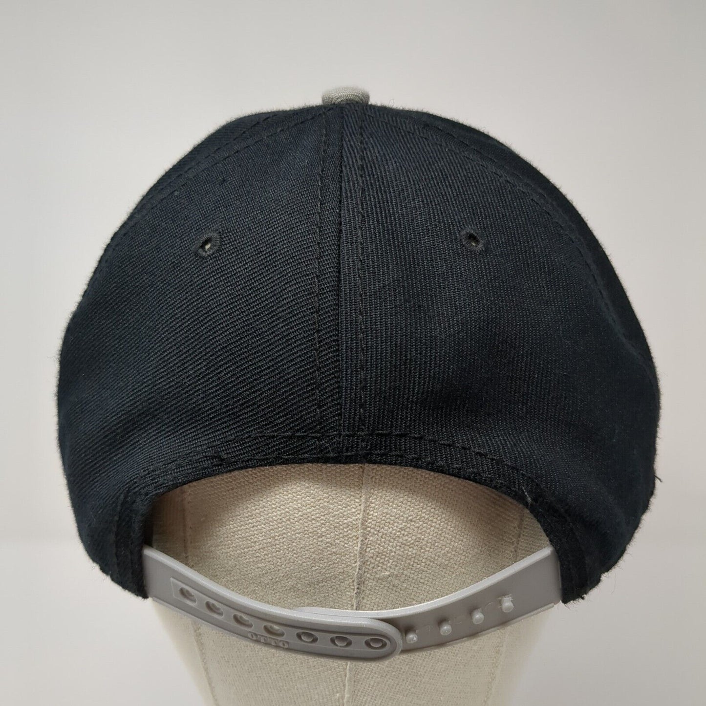 Otto Snapback Hat Black One Size Adjustable Big Horn Colorblock 6 Panel