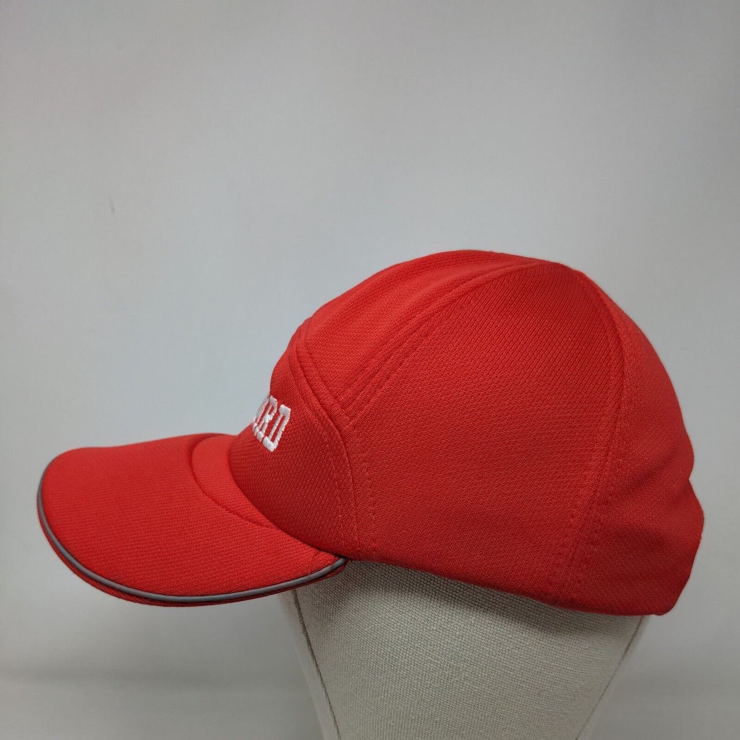 Lifeguard Slideback Hat Red OSFA Adjustable Embroidered Breathable Coolmax