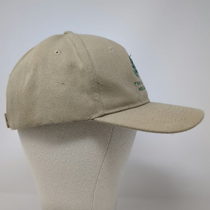Avery Dennison Baseball Cap Beige One Size Summit Mexico 2025 Leaf Logo Hat